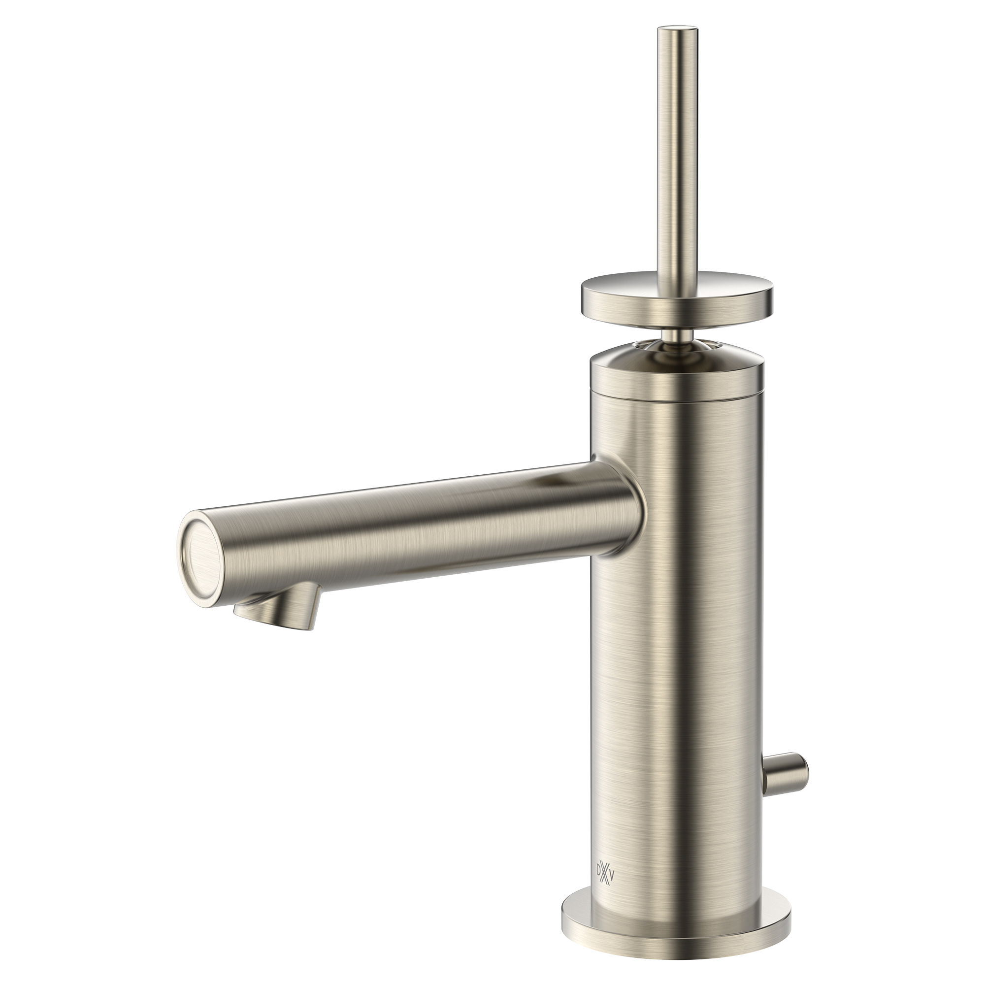Percy Single Handle Bathroom Faucet with Indicator Markings and Stem Handle